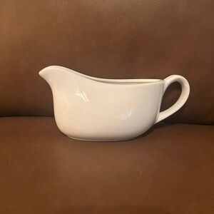 Destination Holiday  White Gravy Boat